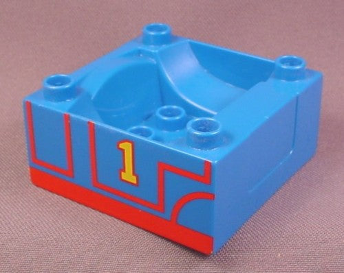 Lego Duplo 51547 Blue 4X4X1 1/2 Train Compartment & Seats, Thomas