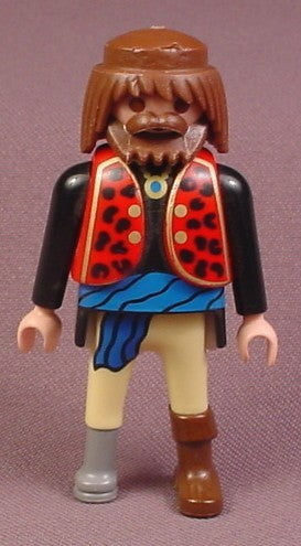 Playmobil Adult Male Corsair Pirate Captain Figure, Wooden Leg