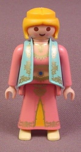 Playmobil Adult Female Egg Fairy Princess Figure, Pink Gown, Aqua V