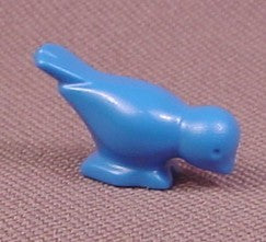 Playmobil Blue Bird With Head Down Animal Figure 3243 3255 4095 415