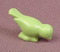 Playmobil Light Green Bird With Head Down Animal Figure, 4095 4203