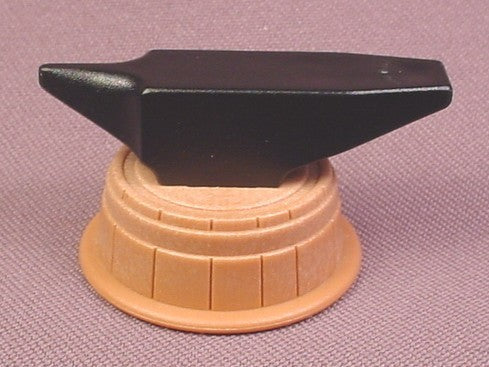 Playmobil Blacksmith Anvil On A Light Brown Wood Base, 3125 3370X