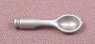 Playmobil Silver Gray Spoon, Cutlery, Silverware, 3230 3236 3645