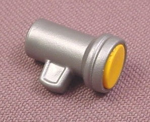 Playmobil Silver Grey Flashlight With Yellow Lens, 3170 3329 3399