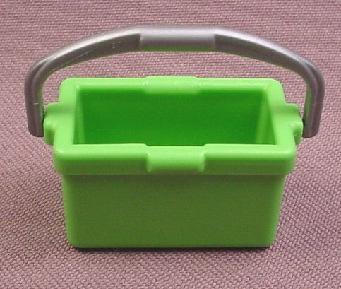 Playmobil Green Cooler Box With Gray Handle, 3135 3184 3193 4076