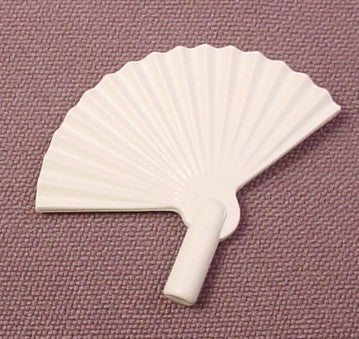 Playmobil White Japanese Style Handheld Fan With Hand Grip, 3837