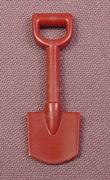 Playmobil Reddish Brown Short Handled Spade Or Shovel