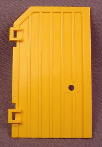 Playmobil Yellow Orange Left Side Barn Door With Hole For Catch