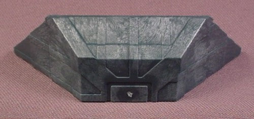 Playmobil Black Or Dark Gray Triangular Shingled Roof End, 3072