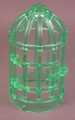 Playmobil Transparent Green Parrot Cage With Opening Door, 3032