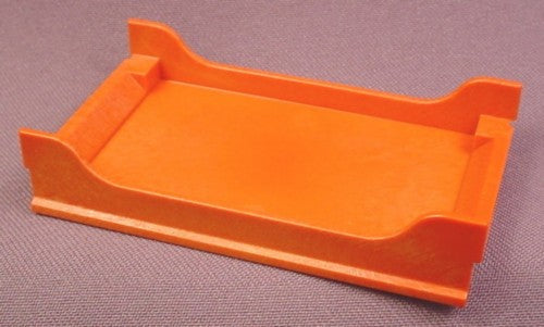 Playmobil Orange Brown Bedframe For Adult Size Bed, Bed Frame