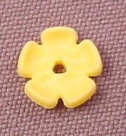 Playmobil Light Yellow 5 Petal Flower Blossom, 5301 5327, 30 24 9220