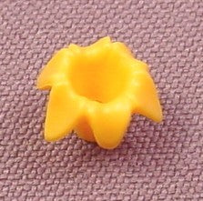 Playmobil Yellow Gold Flower Blossom With Petals Folded Back 3020