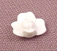 Playmobil White Half Open Rose Flower, 4199 4296 4307 4343 4480