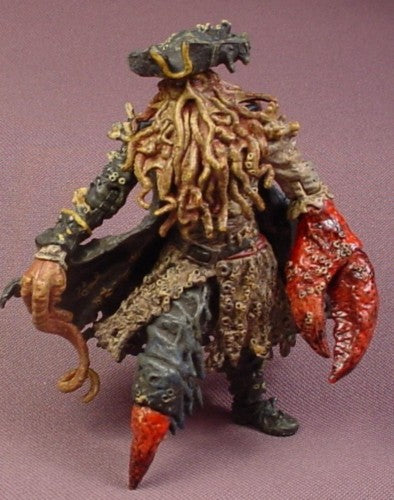 Disney Pirates of The Caribbean Davy Jones Action Figure, 4 " , 2006