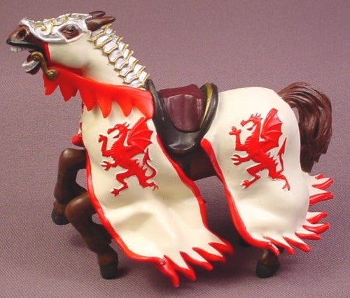 Papo Horse for Red Dragon King Figure, 3 7/8 "  tall