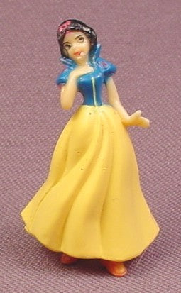 Disney Snow White Hard Plastic Figure, 1 5/8" tall