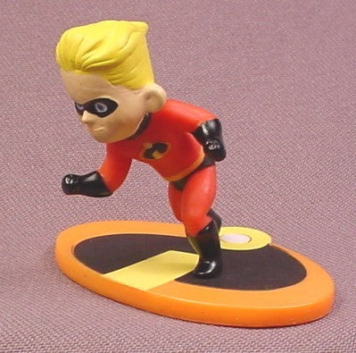 Disney The Incredibles Dash PVC Figure on Base, 2" tall