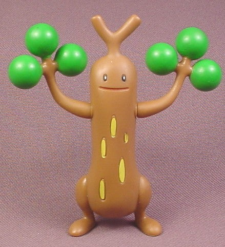 Pokemon Sudowoodo PVC Figure, 3 1/4" tall, 2007 Jakks