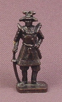 Kinder Surprise 1993 Metal Samurai 3 Figure, Scame, K93N141