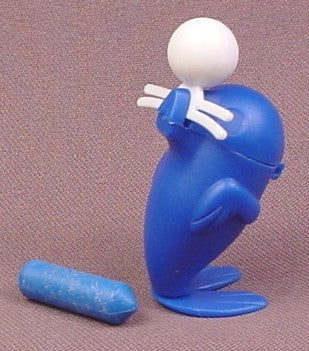 Kinder Surprise 1994 Blue Seal with Ball Crayon Holder