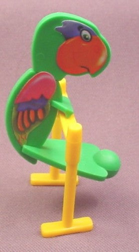 Kinder Surprise 1995 Balancing Parrot with Stand, K95N91