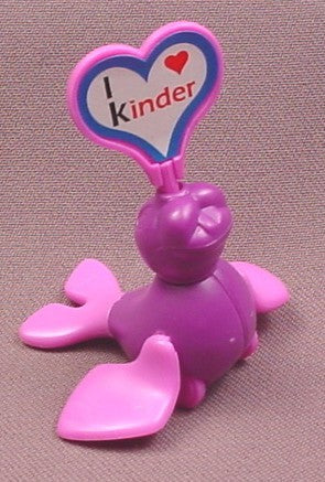 Kinder Surprise 1996 Seal Balancing A Heart on Nose, K96N19