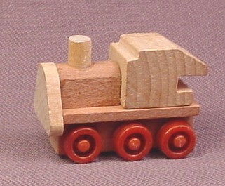 Kinder Surprise 1997 Wooden Train Engine, K97N117