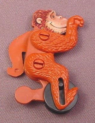 Kinder Surprise 1997 Monkey Ape on Wheel, K97N51