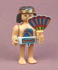 Kinder Surprise 1997 Egyptian Figure with Fan, K97N29