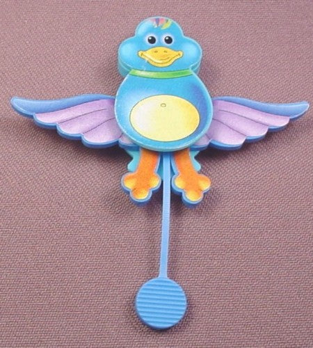 Kinder Surprise 1997 Blue Bird, Pull Tail to Move Wings, K97N30