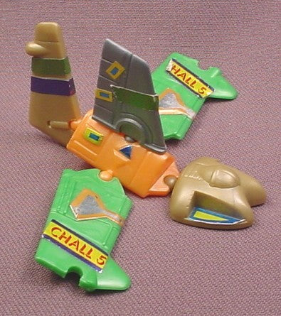 Kinder Surprise 1998 Orange Gold & Silver Space Station, K98N02