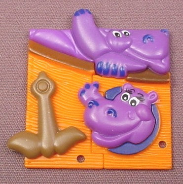 Kinder Surprise 1998 Plastic 3D Puzzle, Hippos, K98N12