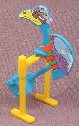 Kinder Surprise 1998 Balancing Pirate Bird with Treasure Chest