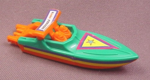 Kinder Surprise 2001 Cigar Boat with Green Top, K01N39A