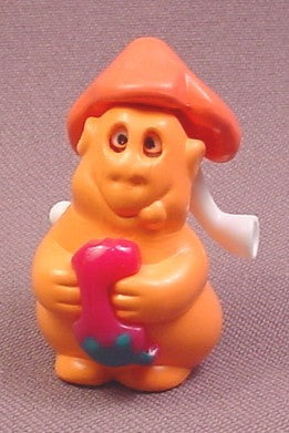 Kinder Surprise 2007 Orange Crayon Mushroom Creature, 2S-25