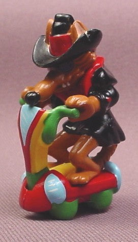Kinder Surprise, 2003, Motocoyotes, Sneakycoyote, #6, Red Scooter