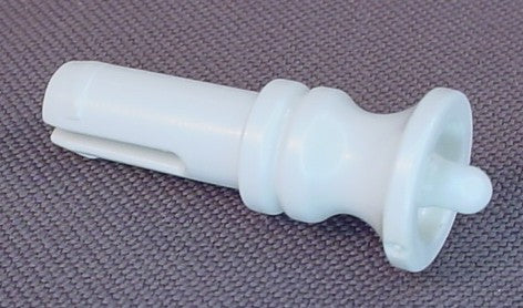 Playmobil White Post Or Pillar For A Fountain, Has A Slot In One Side, 1 3/8 Inches Tall, 3033 4154 4257 5456 6155 70293, 30 61 3480