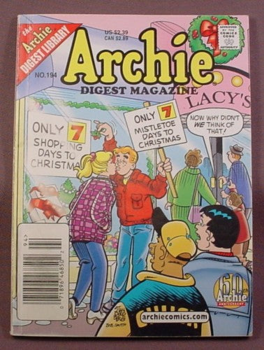 Archie Digest Magazine Comic #194, Jan 2003, Good Condition