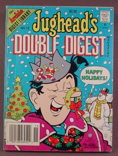 Jughead's Double Digest Magazine Comic #15, Feb 1993, Good Condition