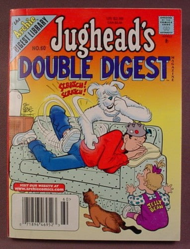 Jughead's Double Digest Comic #60, July 1999, Very Good Condition