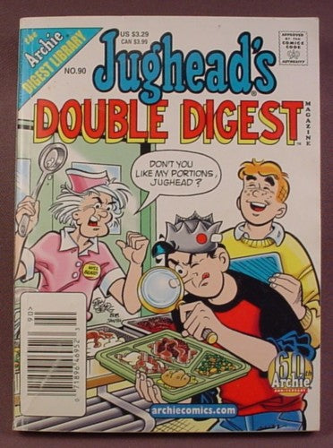 Jughead's Double Digest Comic #90, Jan 2003, Good Condition