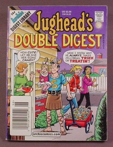 Jughead's Double Digest Comic #98, Dec 2003, Good Condition, Light