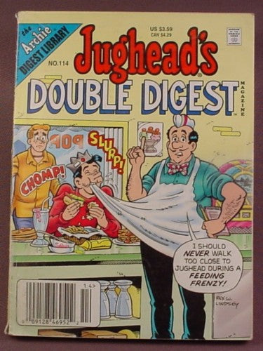 Jughead's Double Digest Comic #114, Sept 2005, Good Condition,