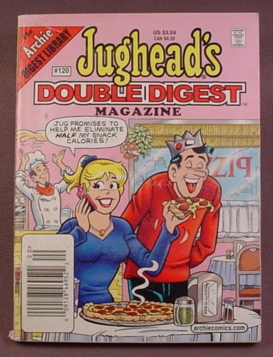 Jughead's Double Digest Comic #120, May 2006, Good Condition,