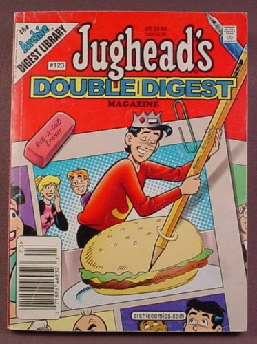 Jughead's Double Digest Comic #123, Sept 2006, Good Condition,