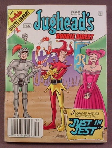 Jughead's Double Digest Comic #132, Sept 2007, Good Condition