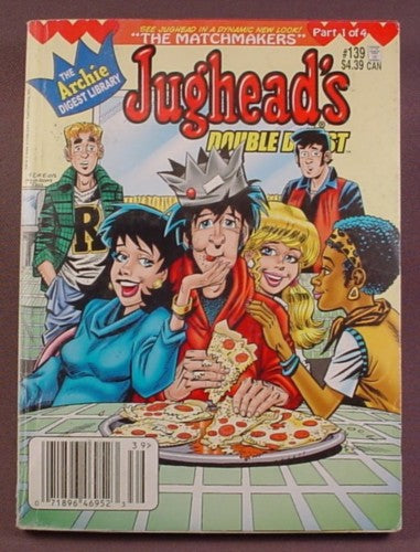 Jughead's Double Digest Comic #139, June 2008, Good Condition