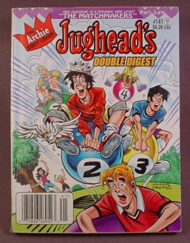 Jughead's Double Digest Comic #141, Aug 2008, Good Condition