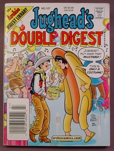 Jughead's Double Digest Comic #107, Dec 2004, Good Condition, Light